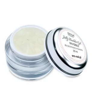 EM Nail, Żel budujący Jelly Invisible, 30 ml - Utwardzacze do paznokci - miniaturka - grafika 1