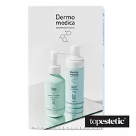 Zestawy kosmetyków damskich - DermoMedica Lipid Control And Snail Foam Cleanser ZESTAW Pianka oczyszczająca 150 ml + Olejek myjący 150 ml - miniaturka - grafika 1