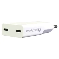 Ładowarki samochodowe - ład siec. everActive 30W 2xUSB-C SC-385Q - miniaturka - grafika 1