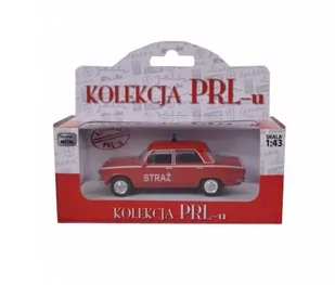 Daffi Kolekcja PRL-u Fiat 125P Straż - Samochody i pojazdy dla dzieci - miniaturka - grafika 3