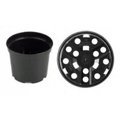 Donice - Doniczka produkcyjna 33 cm czarna - miniaturka - grafika 1