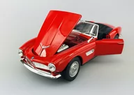 Samochody i pojazdy dla dzieci - WELLY BMW 507 BEZ DACHU CZERWONY 1:24 SAMOCHÓD NOWY METALOWY MODEL - miniaturka - grafika 1