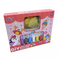 Zabawki kreatywne - Zestaw do tworzenia breloczków z motywem księżniczek - 9 elementów - miniaturka - grafika 1