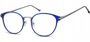 ZERÓWKI okulary OPRAWKI Kocie Okrągłe Korekcyjne - Okulary korekcyjne, oprawki, szkła - miniaturka - grafika 1