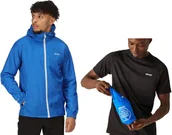 Kurtki męskie - Męska kurtka przeciwdeszczowa Regatta z membraną RMW281 15 L - miniaturka - grafika 1