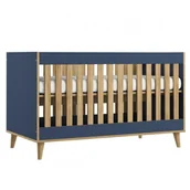 Łóżeczka i kojce - Łóżeczko dziecięce 140x70 niebieskie Tutu Blue - miniaturka - grafika 1