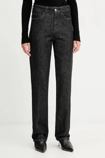 BOSS jeansy damskie high waist 50553324 - Spodnie damskie - miniaturka - grafika 1