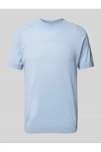 T-shirt z czystej wełny - Selected Homme - Koszulki męskie - miniaturka - grafika 1