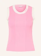 Koszulki i topy damskie - Liu Jo Top Z Dzianiny pink - miniaturka - grafika 1