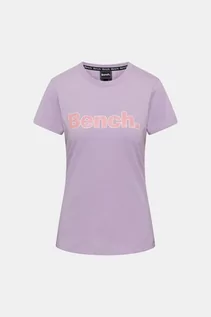 Koszulki i topy damskie - BENCH T-shirt - Liliowy - Kobieta - 42 EUR(L) - grafika 1