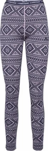 Hi-Tec Damskie legginsy spodnie termoaktywne Kari traa Floke Pant royal różowe rozmiar M - Spodnie sportowe damskie - miniaturka - grafika 1