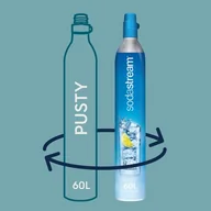 Akcesoria i części AGD - Gaz do cylindra SodaStream 60l Niebieski - miniaturka - grafika 1