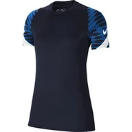 Koszulki i topy damskie - Nike Damska koszulka Strike 21 Obsydian/Royal Blue/White/White XL - miniaturka - grafika 1