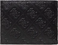 Portfele - Guess Guess, Vezzola, Polyester, Wallet, Logo Detail, SMESCHLEA20, Black, For Men For Men - miniaturka - grafika 1