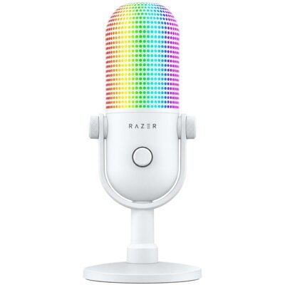 Mikrofon RAZER Seiren V3 Chroma Superkardioidalny Biały RZ19-05990200-R3M1