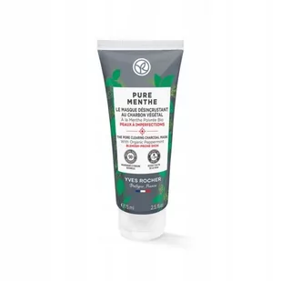 Yves Rocher, Maska Oczyszczająca Z Roślinnym Węglem, 75ml - Maseczki do twarzy - miniaturka - grafika 1
