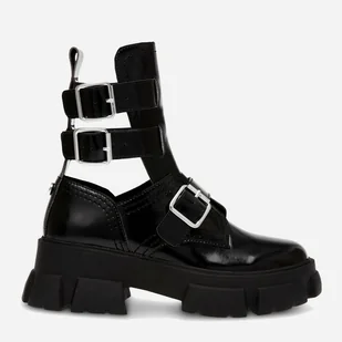 Botki damskie Steve Madden Tiedup Bootie SM11002723-001 37 23 cm Czarne (8720857174649). Botki damskie - Botki damskie - miniaturka - grafika 1