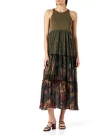 Sukienki - Desigual Damska sukienka Vest_viena Casual, wielokolorowy, XL - miniaturka - grafika 1