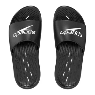 Klapki basenowe antypoślizgowe męskie Speedo Slides - Klapki i japonki męskie - miniaturka - grafika 1
