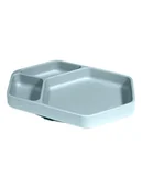 Sztućce dla dzieci - Kindsgut Talerzyk w kolorze błękitnym - 25 x 16 x 3,6 cm - miniaturka - grafika 1