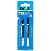 Brzeszczoty - Brzeszczot do wyrzynarek z chwytem typu "T" drewno 75 mm zestaw 2 szt. Drel - miniaturka - grafika 1