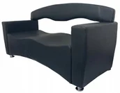 Meble i wyposażenie gabinetów medycznych - Poczekalnia sofa kanapa dwuosobowa do salonu Nadia - miniaturka - grafika 1