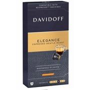 Kawa w kapsułkach i saszetkach - DAVIDOFF Davidoff Elegance 10 kapsułek Nespresso DAVID.NESP.ELEGAN.10 - miniaturka - grafika 1