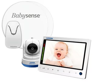 BabySense Luvion Prestige Touch 2 biały - Elektroniczne nianie i monitory oddechu - miniaturka - grafika 1