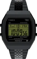 Zegarki męskie - Zegarek Timex TW2W91600 T80 Steel 36mm Stainless Steel Bracelet - miniaturka - grafika 1