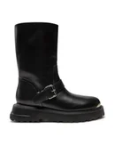 Botki damskie - LOVE MOSCHINO Botki JA24134G1LIA0000 Czarny - miniaturka - grafika 1