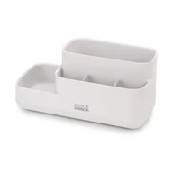 Koszyki łazienkowe - Beżowy plastikowy organizer łazienkowy na kosmetyki EasyStore Caddy − Joseph Joseph - miniaturka - grafika 1