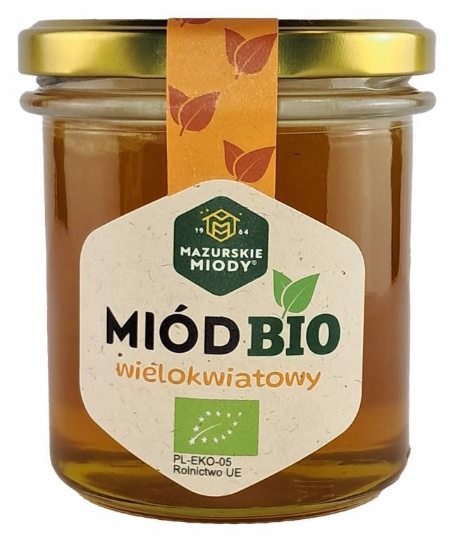 Mazurskie Miody miód wielokwiatowy BIO 400 g
