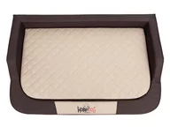 Legowiska dla psów - HobbyDog Legowisko dla psa, brązowy z beżem, 94x62 cm . - miniaturka - grafika 1