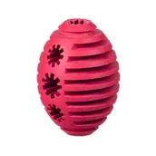 Zabawki dla psów - BARRY KING BARRY KING Rugby czerwone S 7-8 cm - miniaturka - grafika 1