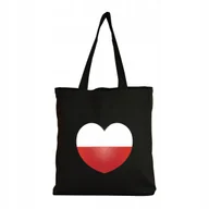 Torby i wózki na zakupy - Eko Torba na ramię Zakupy Shopper Torebka Polska Niepodległość Flaga 2 - miniaturka - grafika 1