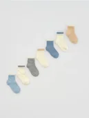 Skarpetki dla dzieci - Reserved - Skarpetki 7 pack - brązowy - miniaturka - grafika 1