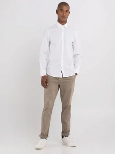 camicie uomo replay m4028.000.80279a 001 white - Koszule męskie - miniaturka - grafika 1