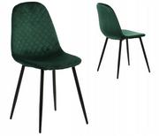 Krzesła - STEMA - CN Krzesło tapicerowane do salonu, jadalni i restauracji CN-6001 - zielony CN/6001/24/01 - miniaturka - grafika 1