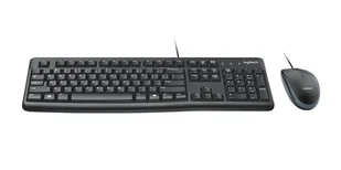 Logitech Desktop MK120 klawiatura USB QWERTZ Czeski Czarny - Klawiatury - miniaturka - grafika 1