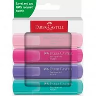 Przybory szkolne - Faber-Castell Zakreślacz pastelowe 4 kolory - miniaturka - grafika 1
