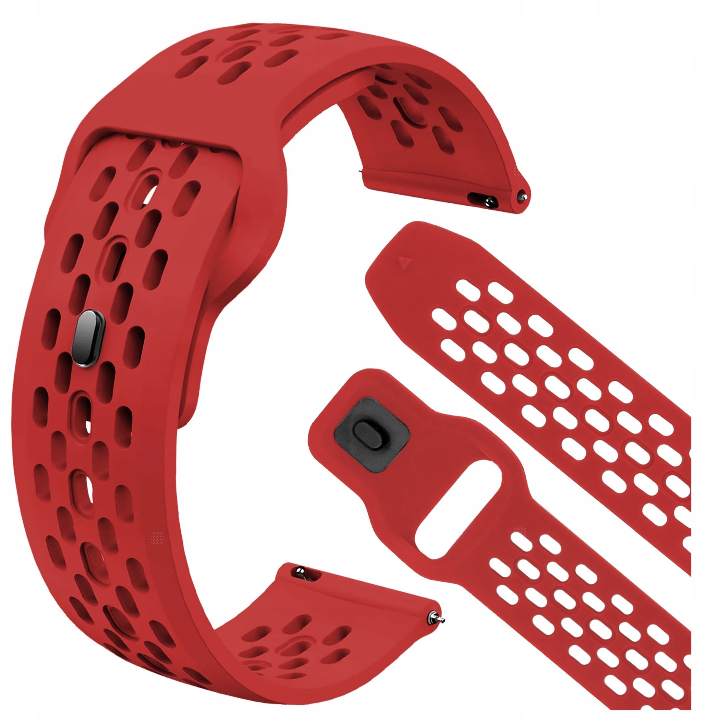 ChronSmarta Pasek ChronSmarta do smartwatch'a Garett Kids Essa 4G, Viva, Rose Czerwony