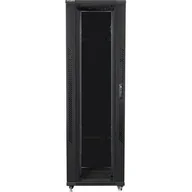 Szafy rack - Lanberg SZAFA STOJĄCA RACK 19" 47U 800X1000 (DRZWI SZKLANE, CZARNA, FLAT PACK) SZALAESTO0013 [9861370] - miniaturka - grafika 1