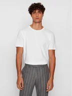 Koszulki męskie - Hugo Boss T-Shirt Lecco 80 50385281 Biały Regular Fit - miniaturka - grafika 1