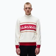 Swetry męskie - Sweter męski Napapijri D-Sardona beige dimity - miniaturka - grafika 1