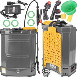 Opryskiwacz Akumulatorowy Elektryczny 16l Plecakowy Zestaw 4 Dysze 4,5 Bar - Plecaki - miniaturka - grafika 1