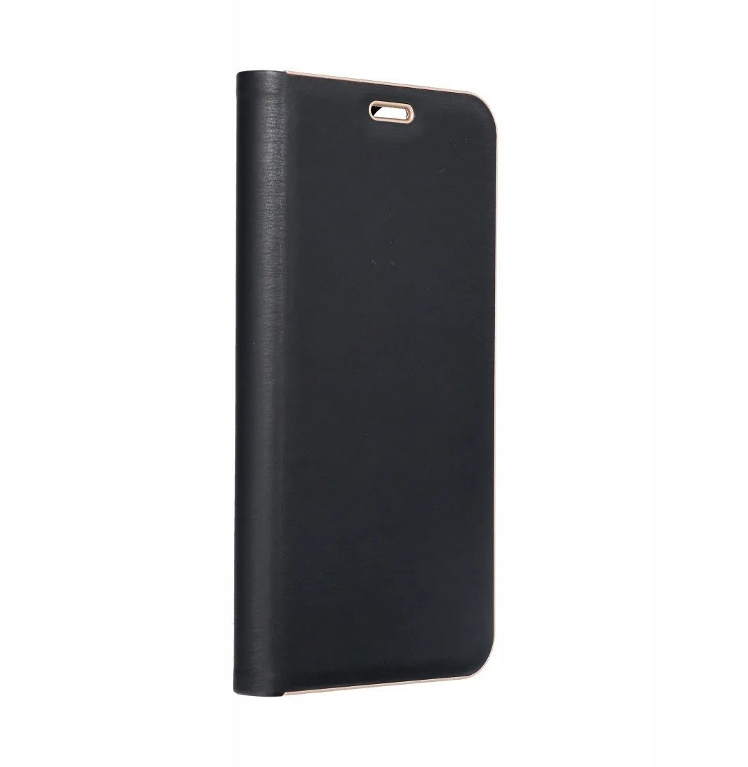 Kabura LUNA Book Gold do XIAOMI Redmi Note 14 4G GLOBAL - 164,84mm x 78,15mm x 8,16mm czarny