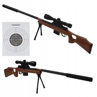 Zabawki militarne - Karabin Pistolet Snajperski Snajperka Kulki 80Cm - miniaturka - grafika 1