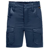 Spodenki damskie - Jack Wolfskin Unisex Treasure Hunter Szorty Dziecięce Kids Cargos, Dark Indigo, 92 - miniaturka - grafika 1