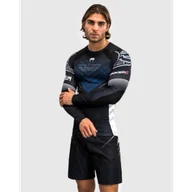 Kimona, stroje i obuwie - Venum x Tekken 8 Rashguard Długi Rękaw Jin Kazama Blue/Black/White - miniaturka - grafika 1