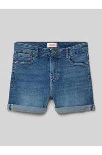 Szorty jeansowe o kroju slim fit z mieszanki bawełny model PHINE - Only - Spodnie sportowe damskie - miniaturka - grafika 1